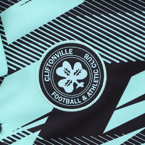 Black & Mint Lincoln Polo (Xlarge)